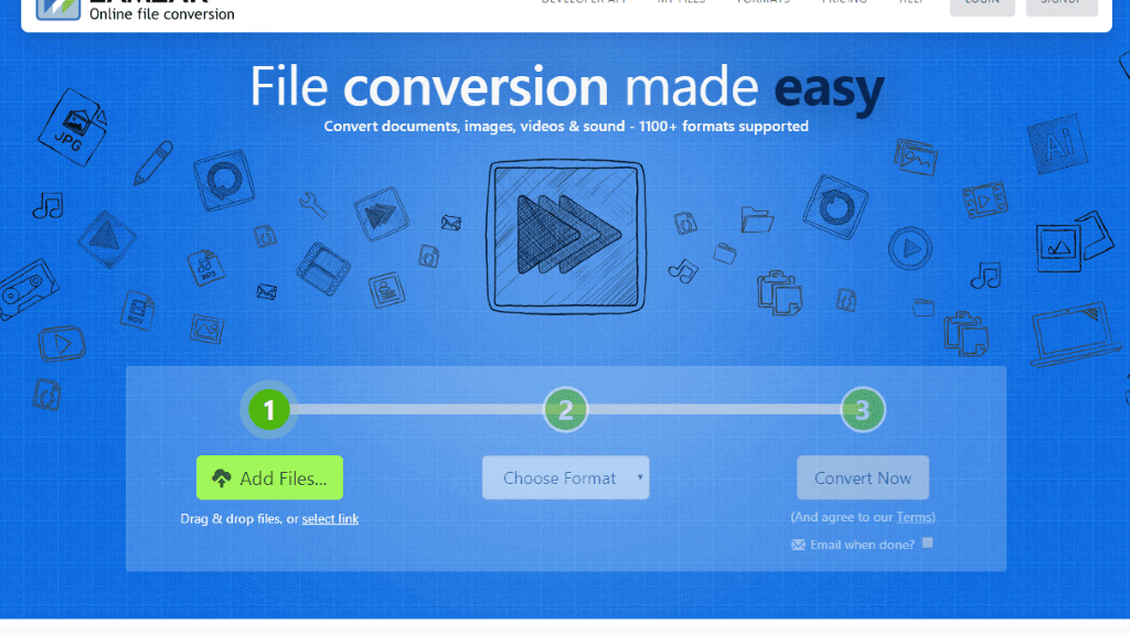 mkv to avi converter zamzar